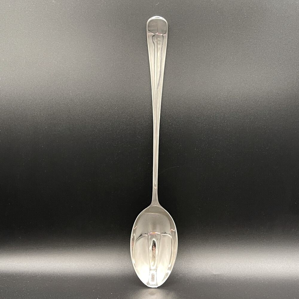 Vintage 'Rattail' Style Large 12" Serving Spoon Hanoverian Style